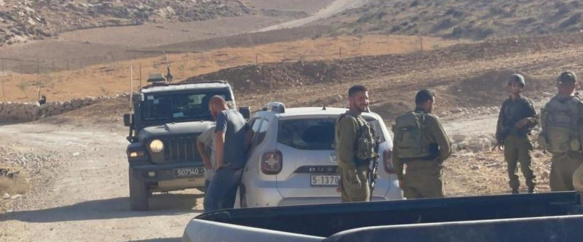  اعتقال 5 فلسطينيين جنوب الخليل