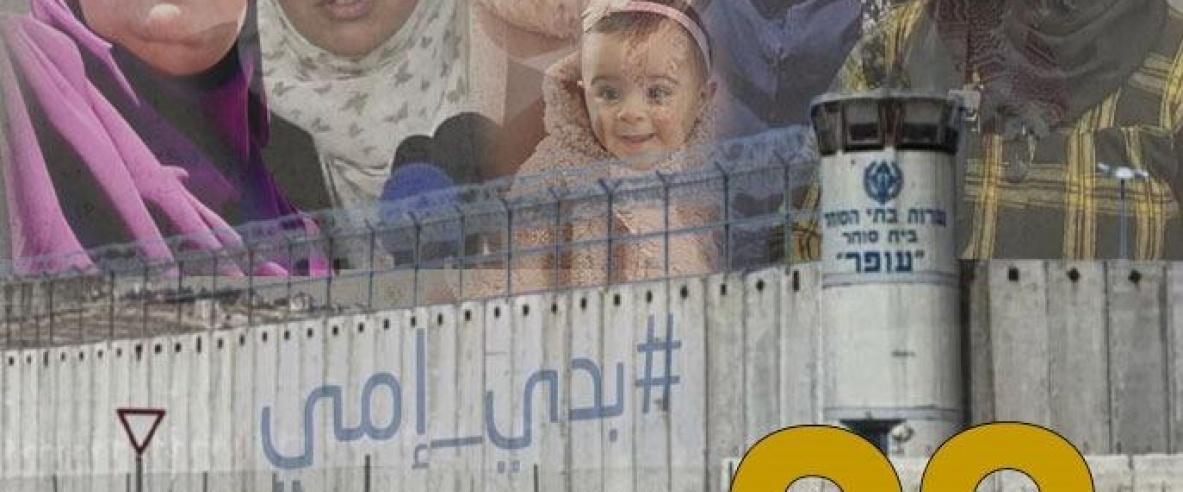 الاحتلال يحرم 28 معتقلة فلسطينية من أبنائهن في 