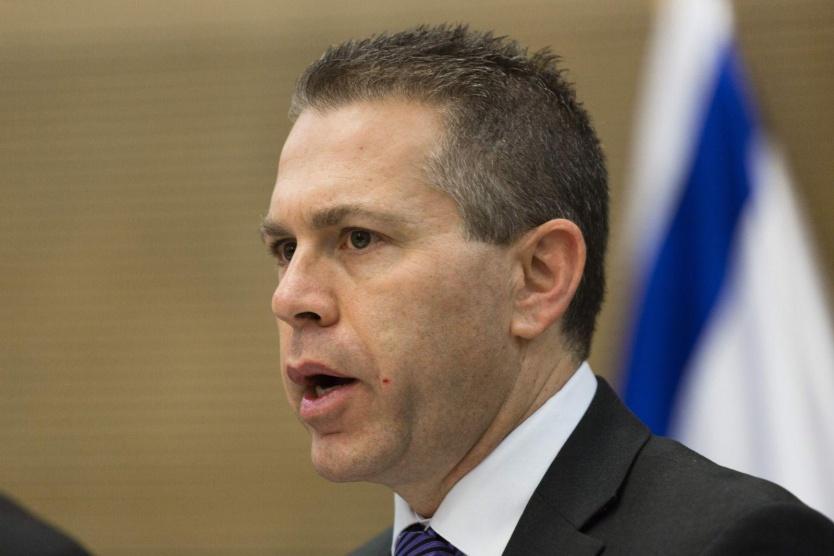وزير الامن الاسرائيلي: لن نسمح بإقامة دولة فلسطينية