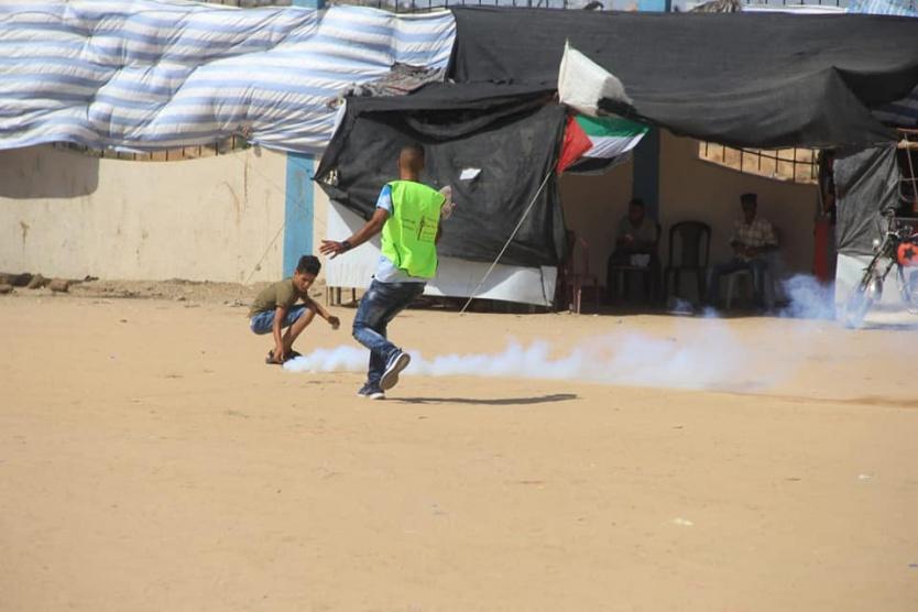 محدث :  اصابة 35 مواطنا برصاص الاحتلال على حدود قطاع غزة 
