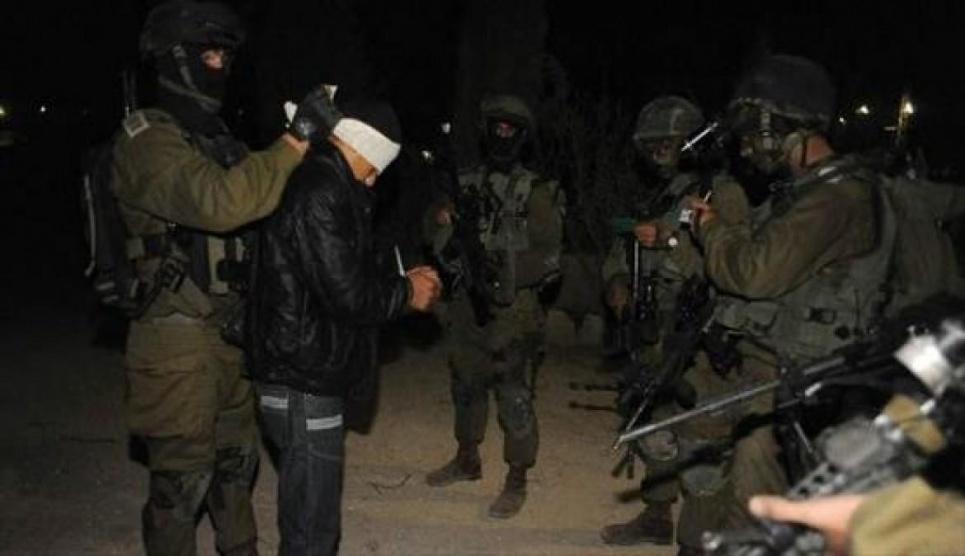 قوات الاحتلال تعتقل 4 مواطنين