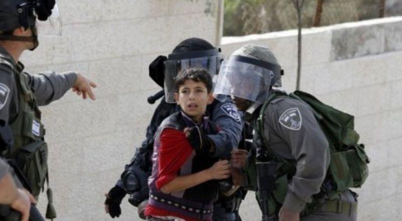 الاحتلال يعتقل طفلا من بيت فجار جنوب بيت لحم