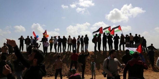 الفلسطينيون يستعدون لجمعة “صمودنا سيكسر الحصار”