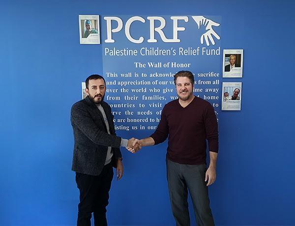 شركة بلو توقع اتفاقية تطوير ودعم فني مع جمعية إغاثة أطفال فلسطين PCRF