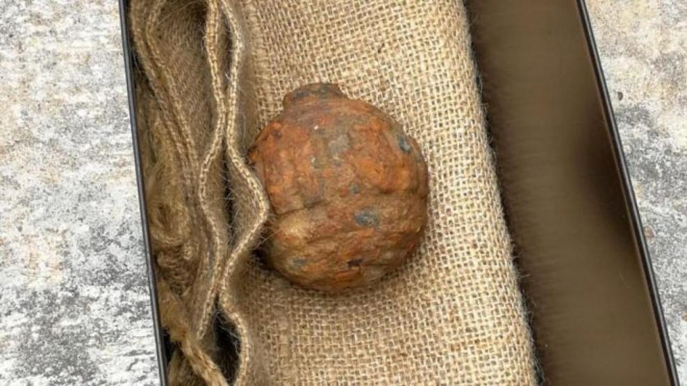 العثور على قنبلة من الحرب العالمية الأولى في شحنة بطاطس فرنسية