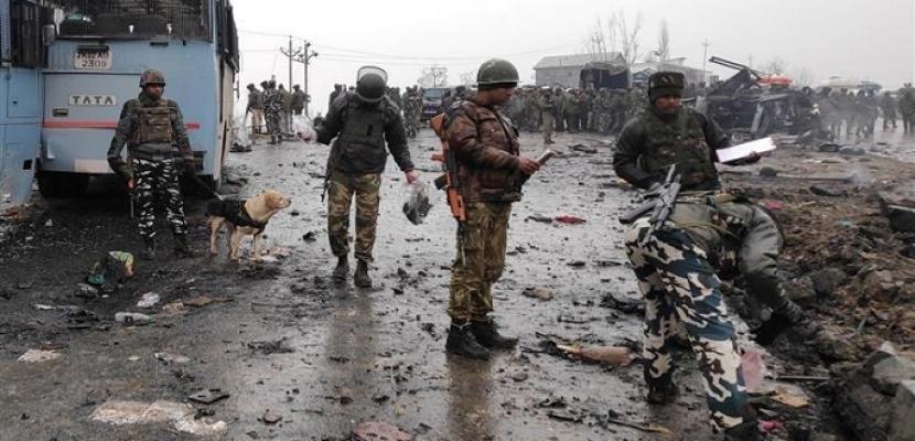 الرئاسة تدين التفجير الإرهابي الذي استهدف قافلة للشرطة الهندية في كشمير