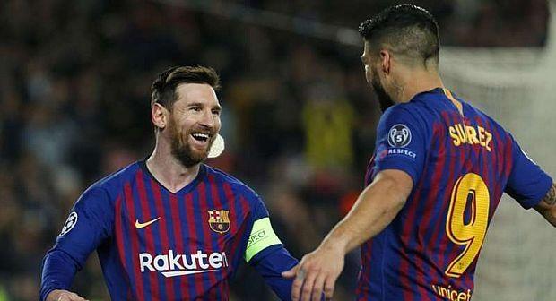 برشلونة يتأهل باستعراض أمام ليون