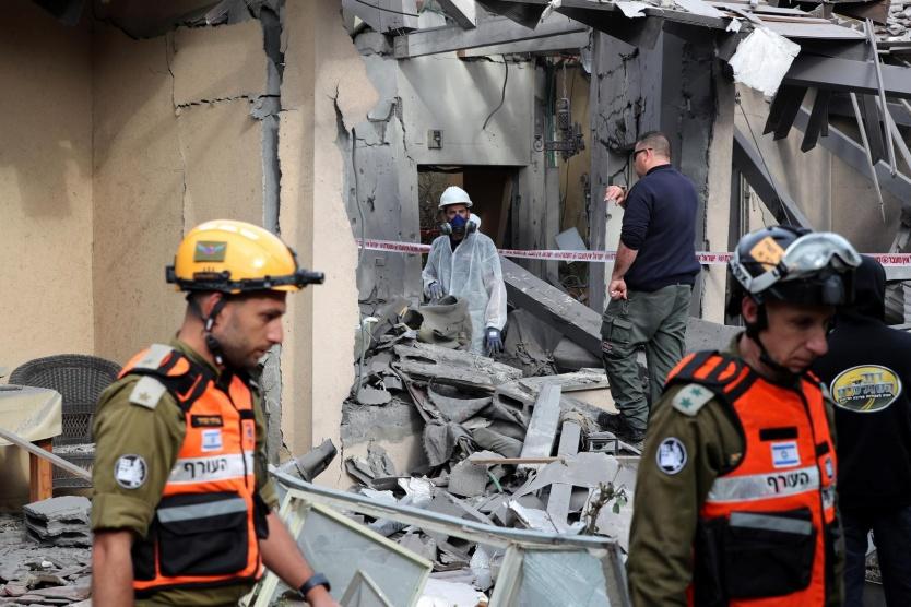  إصابة 7 إسرائيليين بسقوط صاروخ على منزل شمالي 