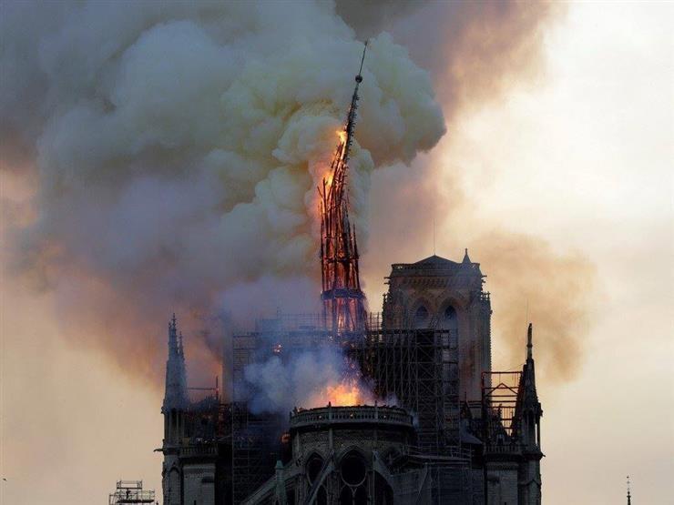 السلطات الفرنسية تعلن السيطرة على حريق كاتدرائية نوتردام 