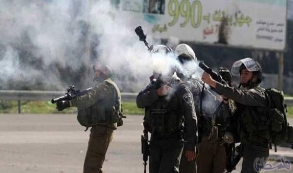 الخليل: إصابات بالاختناق جراء إطلاق الاحتلال قنابل الغاز صوب مدارس المنطقة الجنوبية