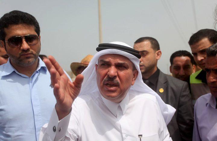 السفير القطري محمد العمادي يصل غزة
