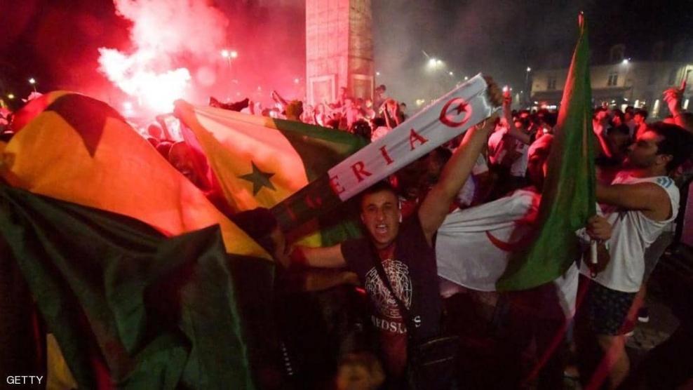مقتل 4 جزائريين بحادث أليم خلال احتفالات الفوز
