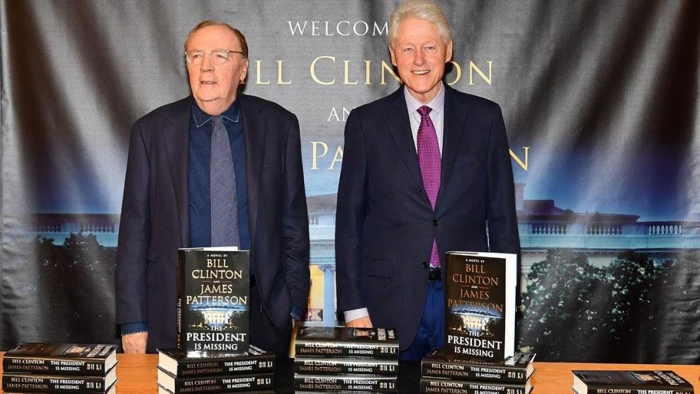 بيل كلينتون وجيمس باترسون يصدران رواية بوليسية جديدة العام المقبل