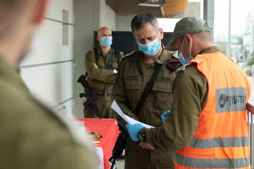 ضابط إسرائيلي كبير أصيب بكورونا وخالط أعلى المستويات