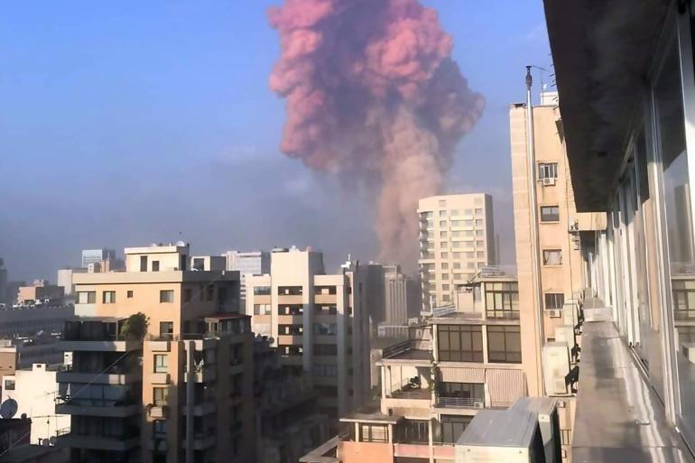 الانفجار الضخم.. مئات الضحايا وإعلان بيروت منطقة منكوبة