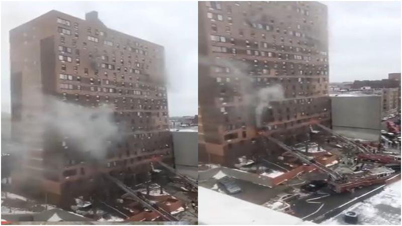مصرع 19 شخصا بينهم 9 اطفال في حريق برج سكيني في نيويورك