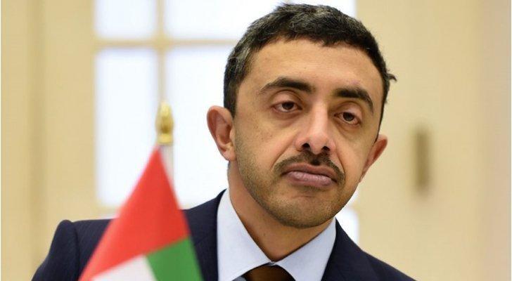 وزير خارجية الإمارات يصف هجوم 