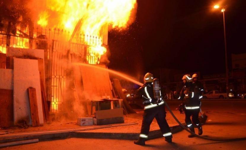وفاة مواطن جراء حريق في مخيم شعفاط