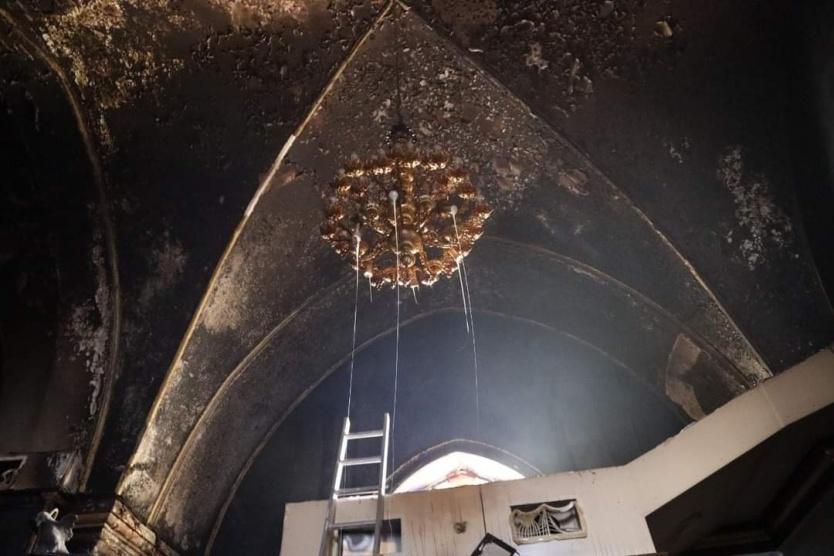 مصرع وإصابة العشرات بحريق داخل كنيسة في القاهرة