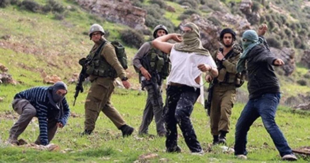 مستوطنون يهاجمون مدرسة مادما جنوب نابلس