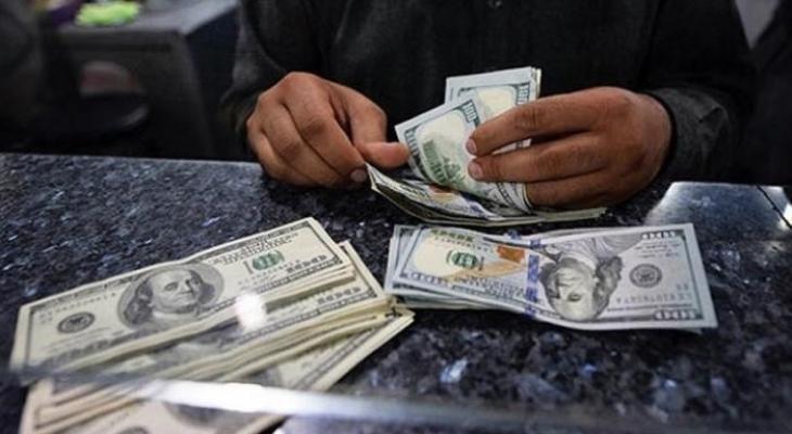 ارتفاع سعر صرف الدولار مقابل الشيكل اليوم السبت