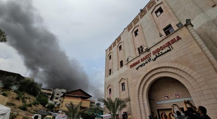 الاحتلال يواصل حصار المستشفى الإندونيسي