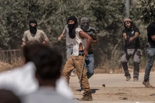 مستعمرون يدمرون خط مياه للشرب في الرشايدة جنوب شرق بيت لحم