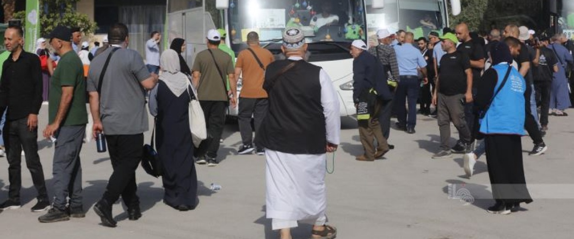 مغادرة الدفعة الأولى من حجاج المحافظات الشمالية إلى السعودية