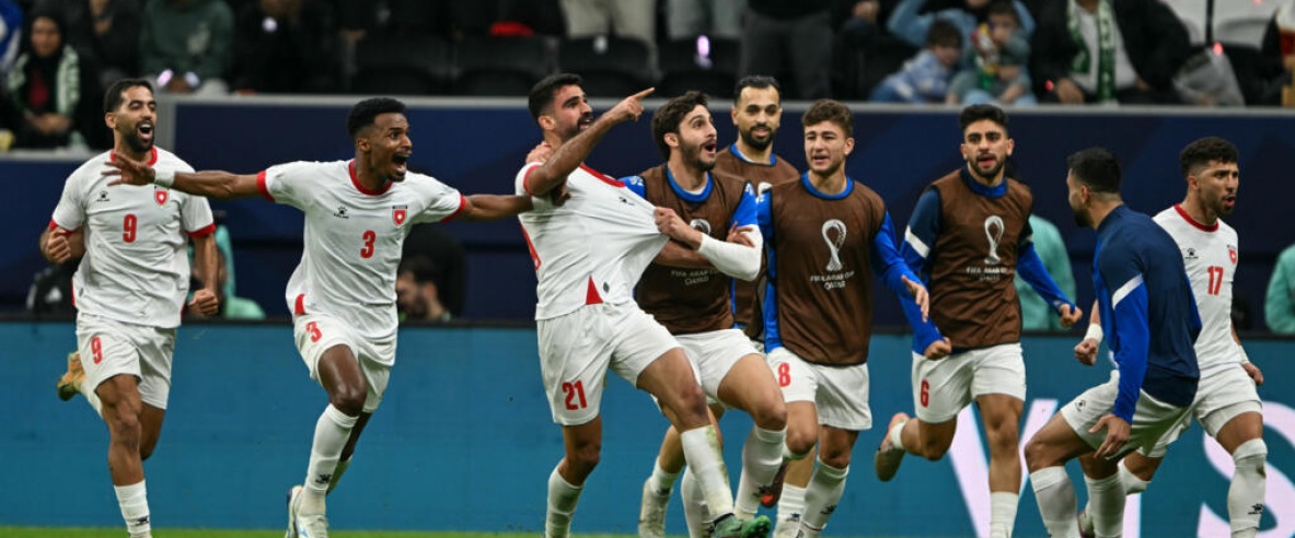 الاردن الى نهائي كاس العرب على حساب السعودية