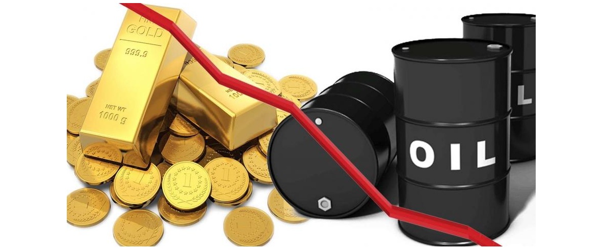 تراجع أسعار الذهب والنفط عالميا