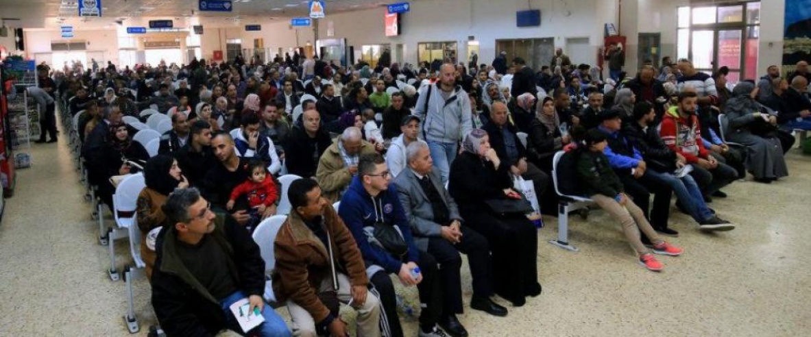 19 ألف مسافر تنقلوا عبر معبر الكرامة الأسبوع الماضي