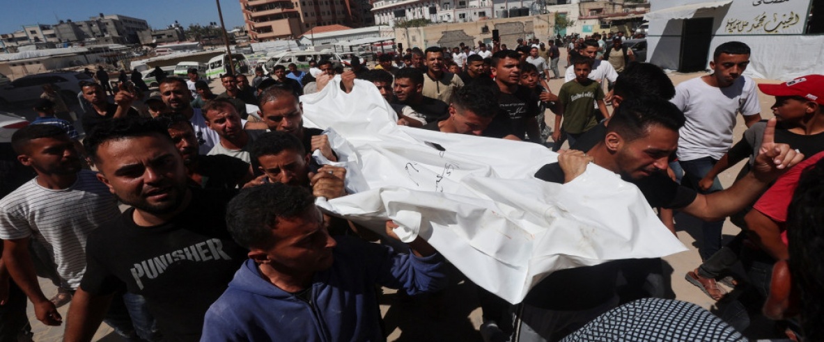 شهيد وإصابتان بقصف مسيرة للاحتلال قرب مدخل مخيم البريج وسط قطاع غزة
