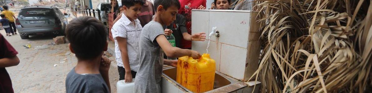 الأمم المتحدة: 80 بالمئة من أسر غزة تفتقد المياه النظيفة