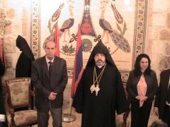 استقبال البطريرك المنتخب نورهان مانوجيان لطائفة الارمن الارذوكس في كنيسة المهد