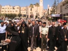 استقبال البطريرك المنتخب نورهان مانوجيان لطائفة الارمن الارذوكس في كنيسة المهد