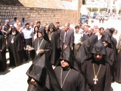 استقبال البطريرك المنتخب نورهان مانوجيان لطائفة الارمن الارذوكس في كنيسة المهد