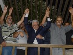 بالصور : الرئيس في استقبال الأسرى