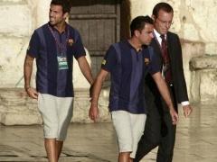 بالصور : نجوم برشلونة في بيت لحم