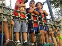 بالصور : نجوم برشلونة في بيت لحم