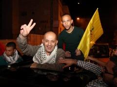 بالصور : بيت لحم تستقبل أسراها الثلاثة المحررين