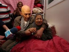 بالصور : بيت لحم تستقبل أسراها الثلاثة المحررين