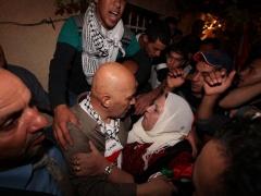 بالصور : بيت لحم تستقبل أسراها الثلاثة المحررين