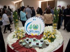 بالصور : جامعة بيت لحم تطلق احتفالاتها بذكرى تاسيسها الاربعين