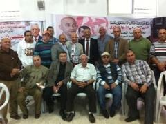 بالصور - نقابة الصحافيين تهنيء الاسرى المحررين في بيت لحم