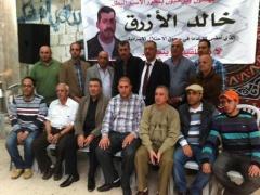 بالصور - نقابة الصحافيين تهنيء الاسرى المحررين في بيت لحم