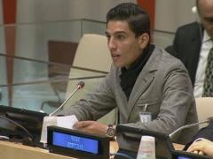 سفير الأونروا للشباب محمد عساف في اليوم العالمي للتضامن مع الشعب الفلسطيني