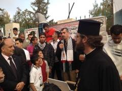 بالصور : مركز لاجئ يقيم مهرجان ترحيبي وتعريفي للاسير المحرر خالد الازرق