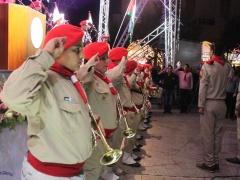 هكذا أضاءت بيت لحم شجرة الميلاد