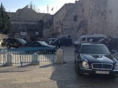 بالصور : زيارة رئيس الوزراء الهولدني الى مدينة بيت لحم اليوم