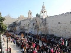 صور احتفالات بيت لحم بعيد الميلاد التي تسير حسب تقويم الشرقي